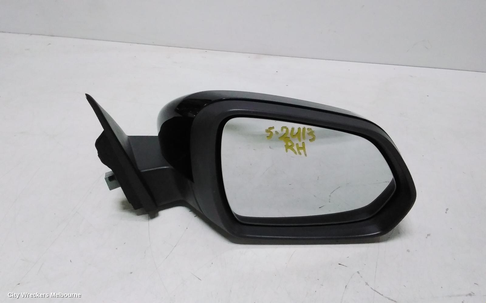 MG ZS RIGHT DOOR MIRROR, POWER, HEATED, BODY COLOUR, NON CAMERA, NON BLIND SPOT TYPE, AZS1, 09/2017 ONWARDS