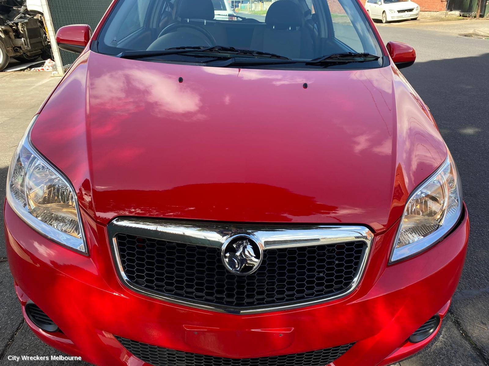 HOLDEN BARINA LEFT FRONT DOOR, TK, 3DR HATCH, 12/2005 - 12/2012