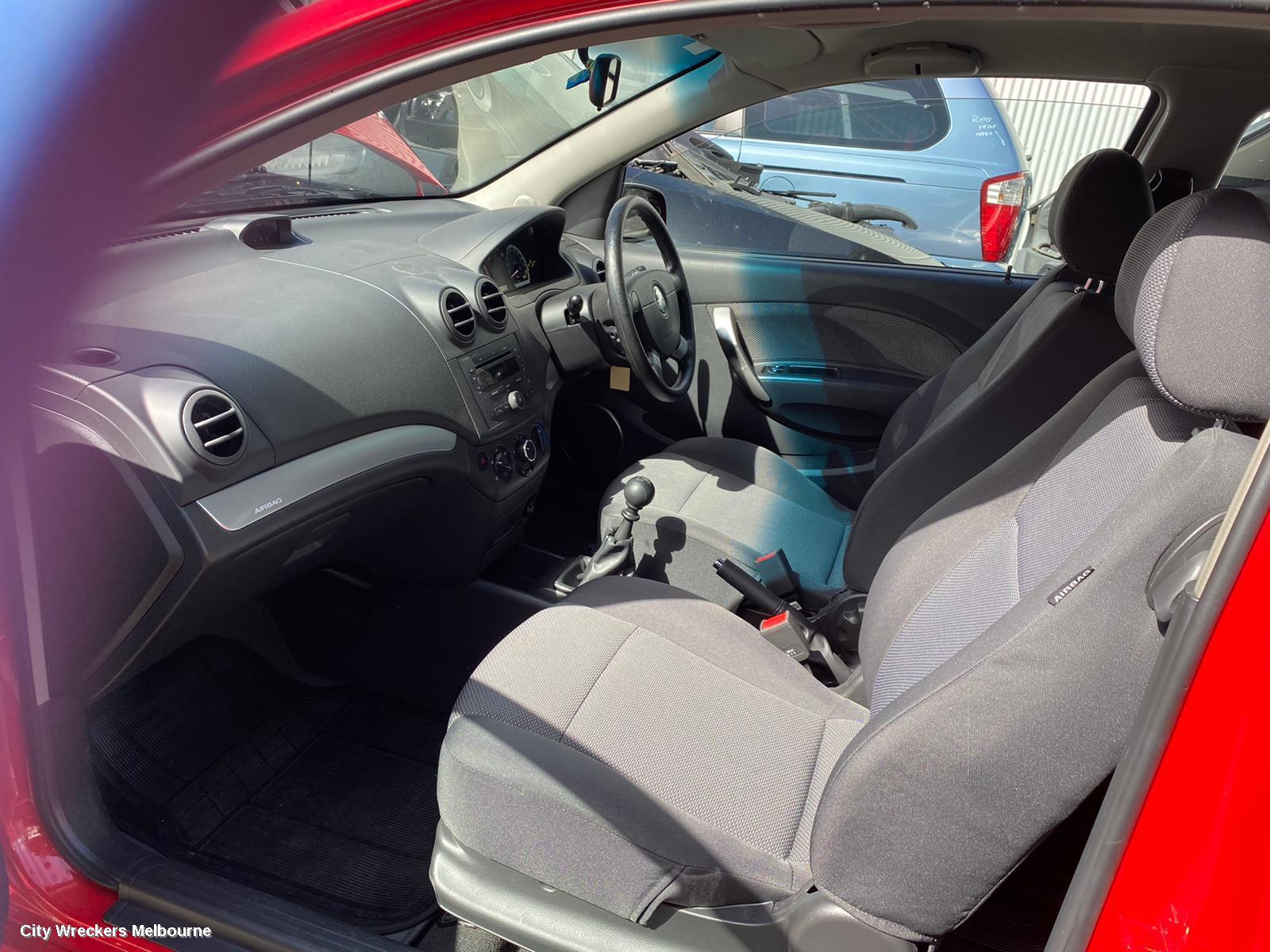 HOLDEN BARINA LEFT FRONT DOOR, TK, 3DR HATCH, 12/2005 - 12/2012