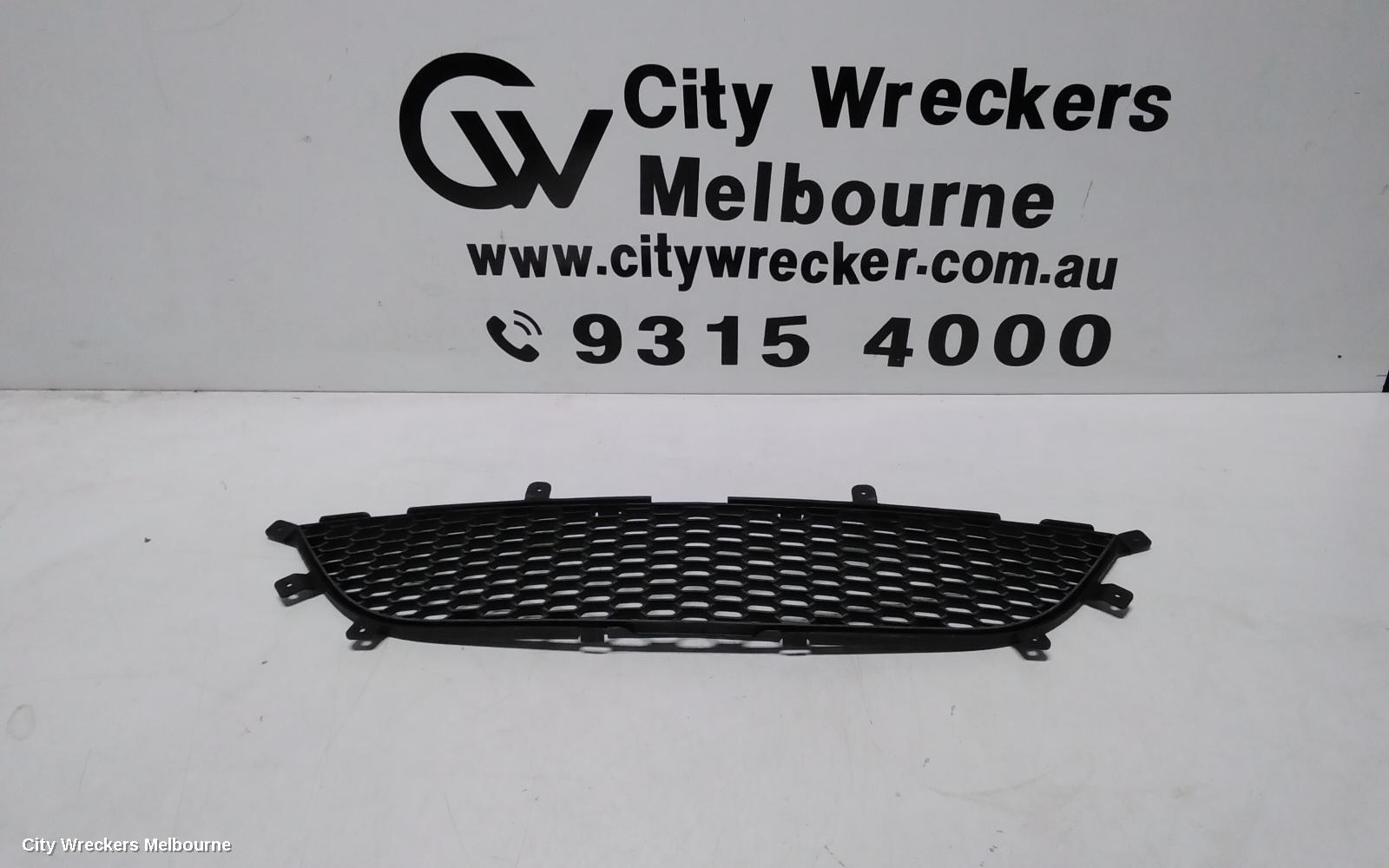 HOLDEN BARINA GRILLE, BUMPER GRILLE, TK HATCH, 07/2008 - 12/2012