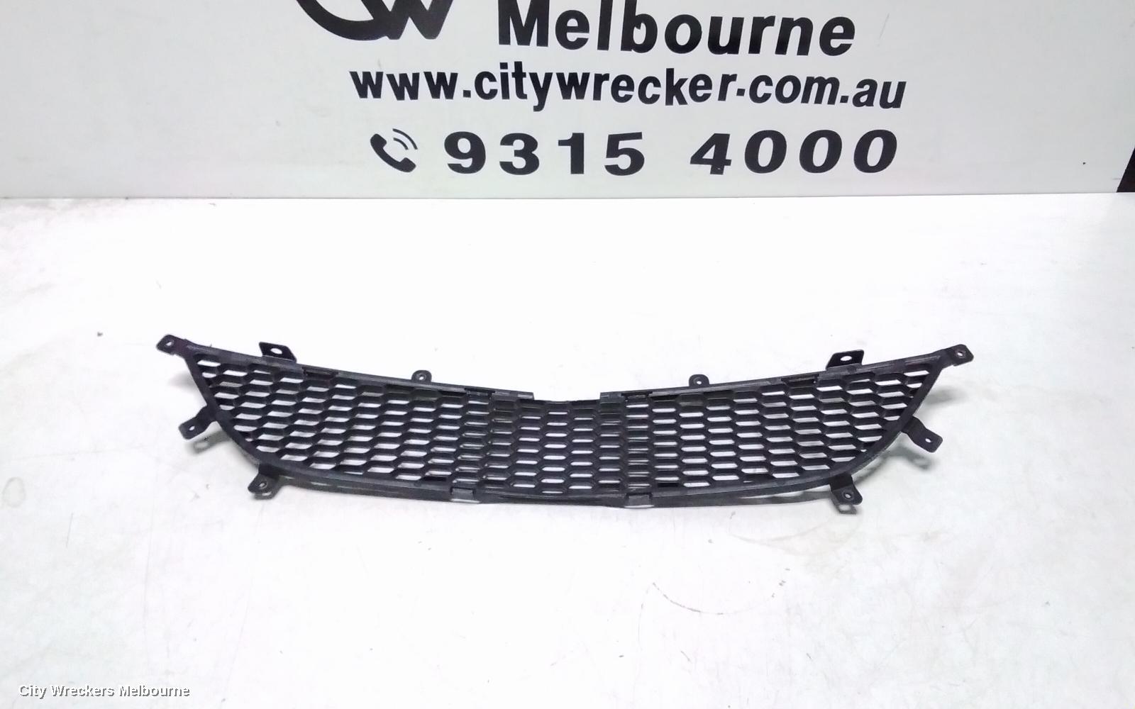 HOLDEN BARINA GRILLE, BUMPER GRILLE, TK HATCH, 07/2008 - 12/2012