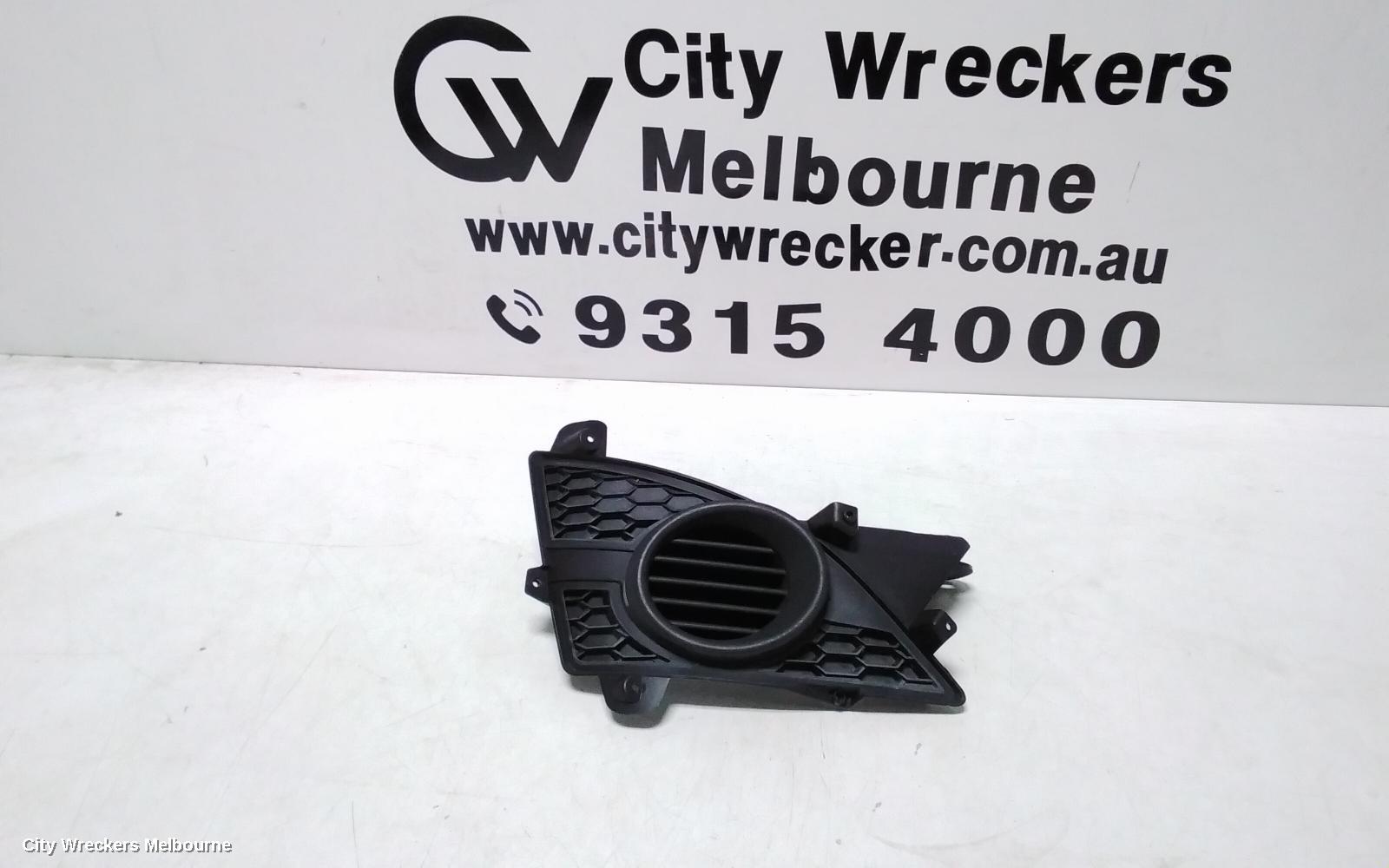 HOLDEN BARINA RIGHT INDICATOR/FOG/SIDE, FOGLAMP BLANKING PLATE, TK, 12/2005 - 09/2011