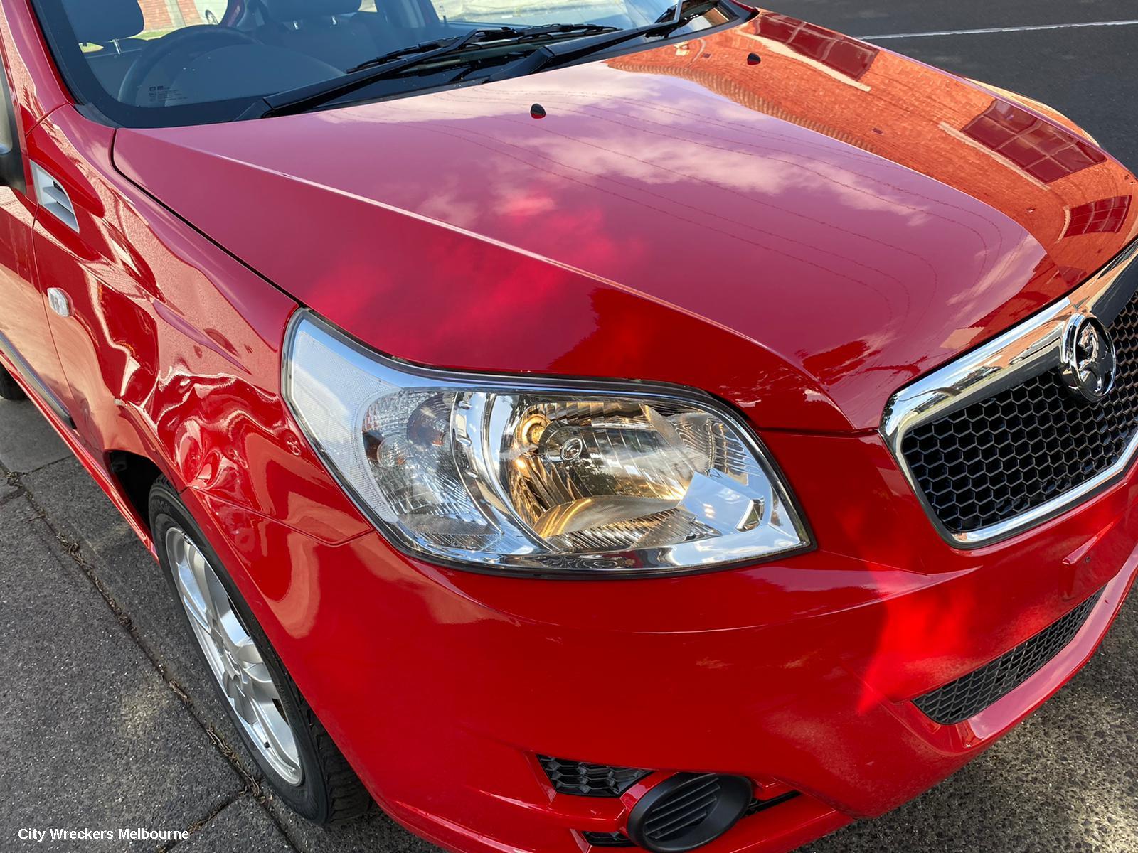 HOLDEN BARINA LEFT FRONT DOOR, TK, 3DR HATCH, 12/2005 - 12/2012