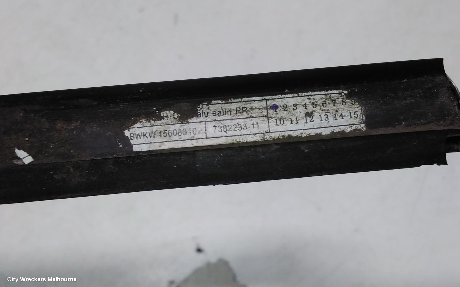 BMW X1 DOOR MOULD, LHR CHROM MOULD: 109084, F48, 08/2015 - 06/2022