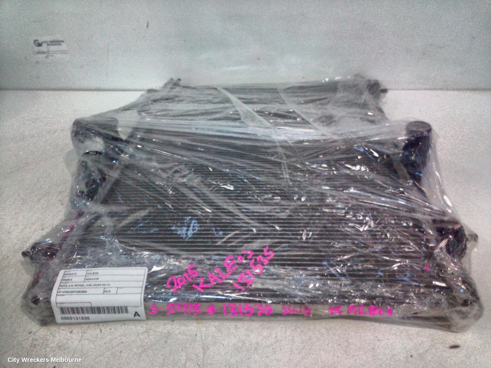 RENAULT KALEOS RADIATOR, AUTO, 2.5, PETROL, H45, 04/2009 - 04/2016