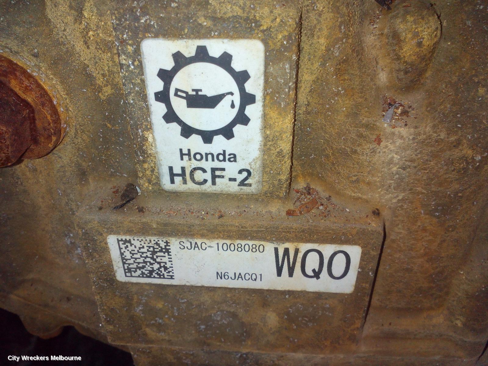 HONDA HRV TRANS/GEARBOX, AUTO, PETROL, 1.5, L15Z, RV, 12/2021 ONWARDS