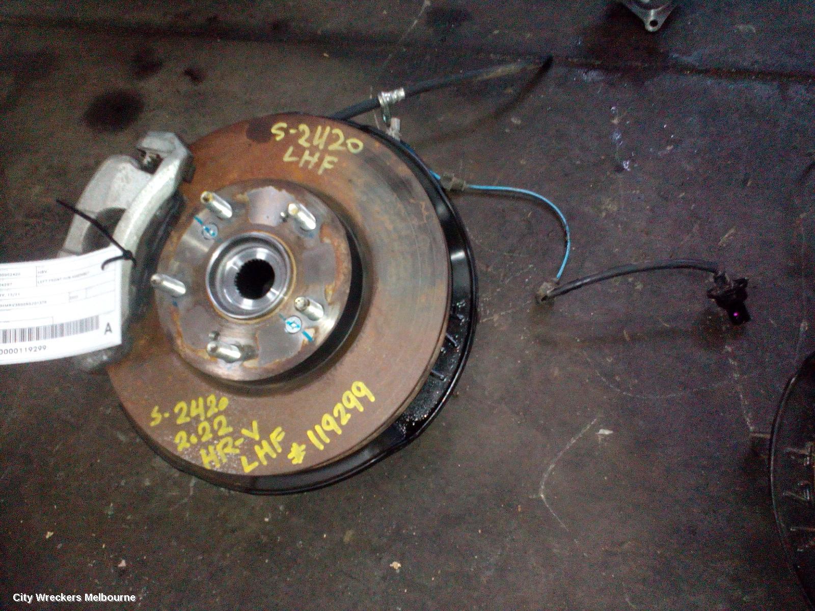 HONDA HRV LEFT FRONT HUB ASSEMBLY, RV, 12/2021 ONWARDS