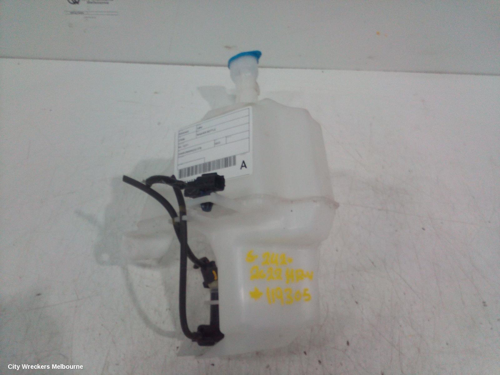 HONDA HRV WASHER BOTTLE, RV, 12/2021 ONWARDS