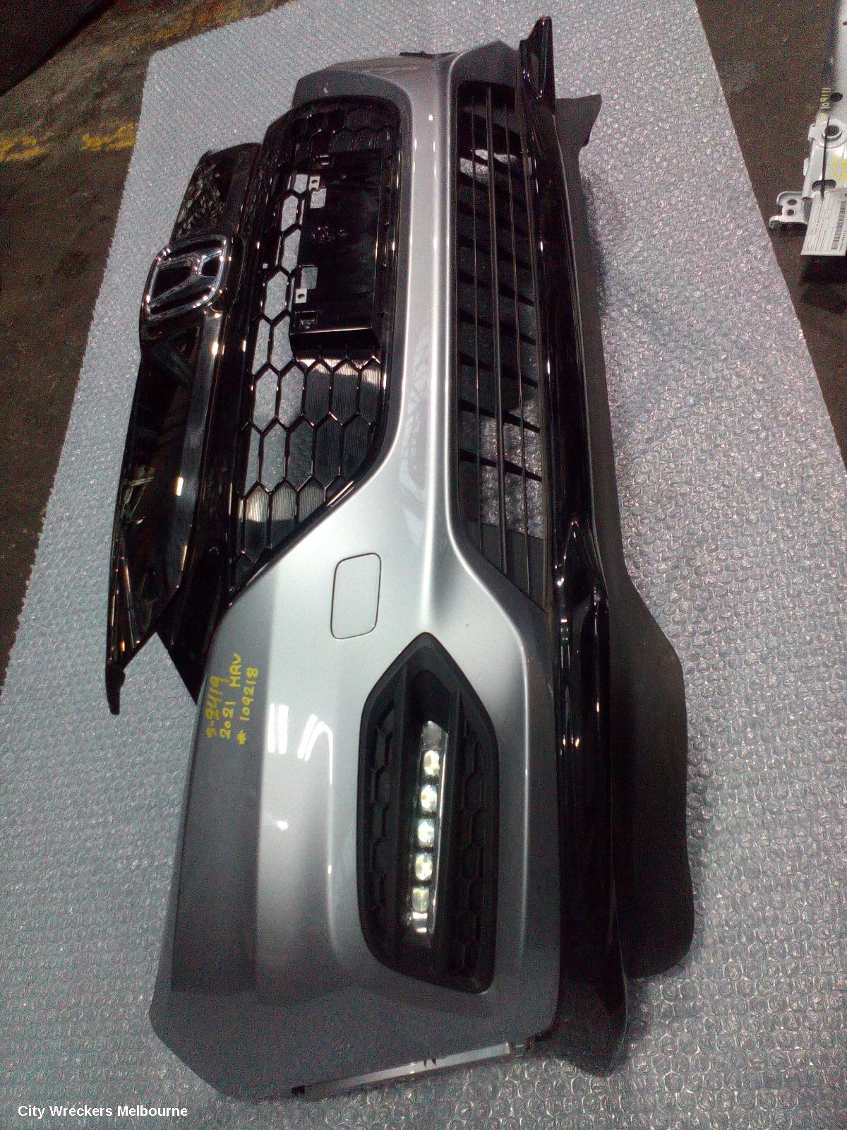 HONDA HRV FRONT BUMPER, RU5, VTI/VTI-S/RS, NON PARK SENSOR TYPE, 07/2018 - 10/2021