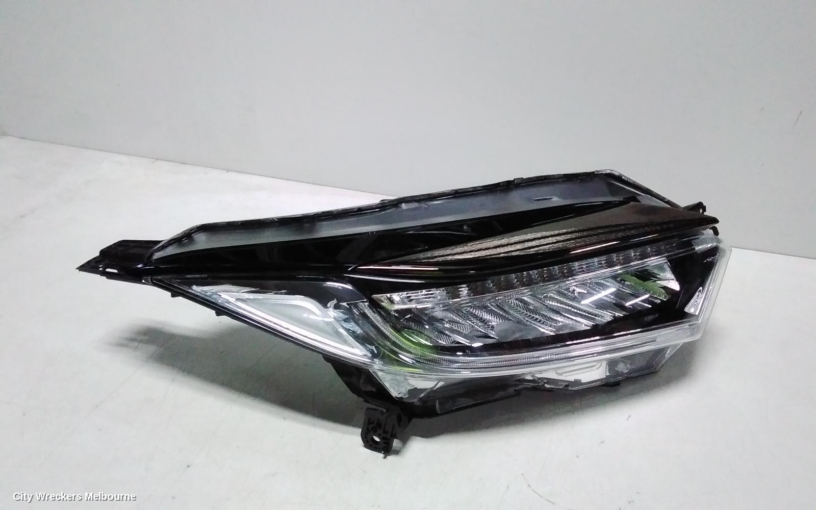 HONDA HRV RIGHT HEADLAMP, RU5, VTI-S/RS/VTI-LX, LED TYPE, 07/2018 - 10/2021