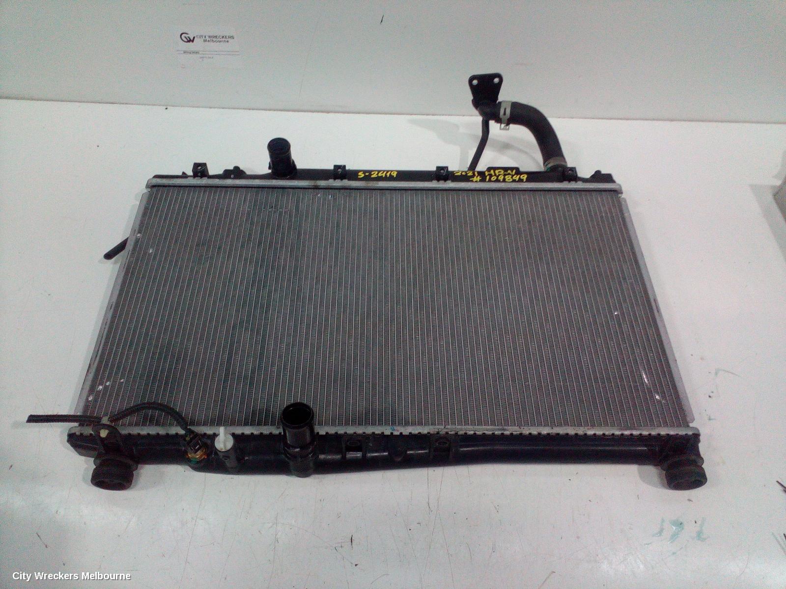 HONDA HRV RADIATOR, AUTO, 1.8, PETROL, RU5, 12/2014 - 10/2021