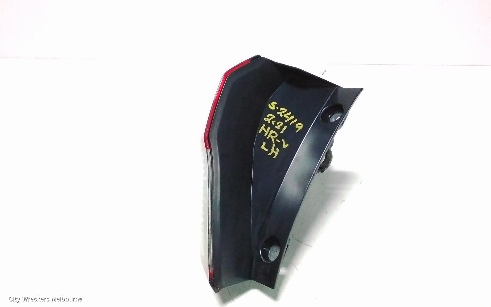 HONDA HRV LEFT TAILLIGHT, RU5, VTI-S/VTI-LX/RS, LED, OPTICAL GUIDE TYPE, 07/2018 - 10/2021