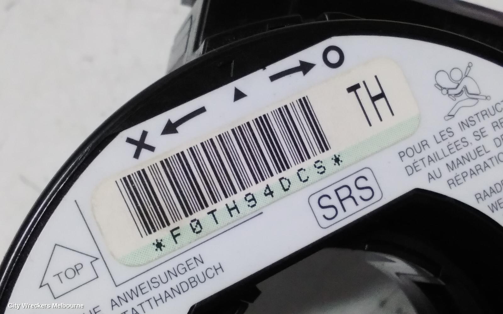 HONDA ACCORD AIRBAG MODULE/SENSOR, CLOCKSPRING, 8TH GEN, EURO (VIN JHMCU), 06/2008 - 12/2015