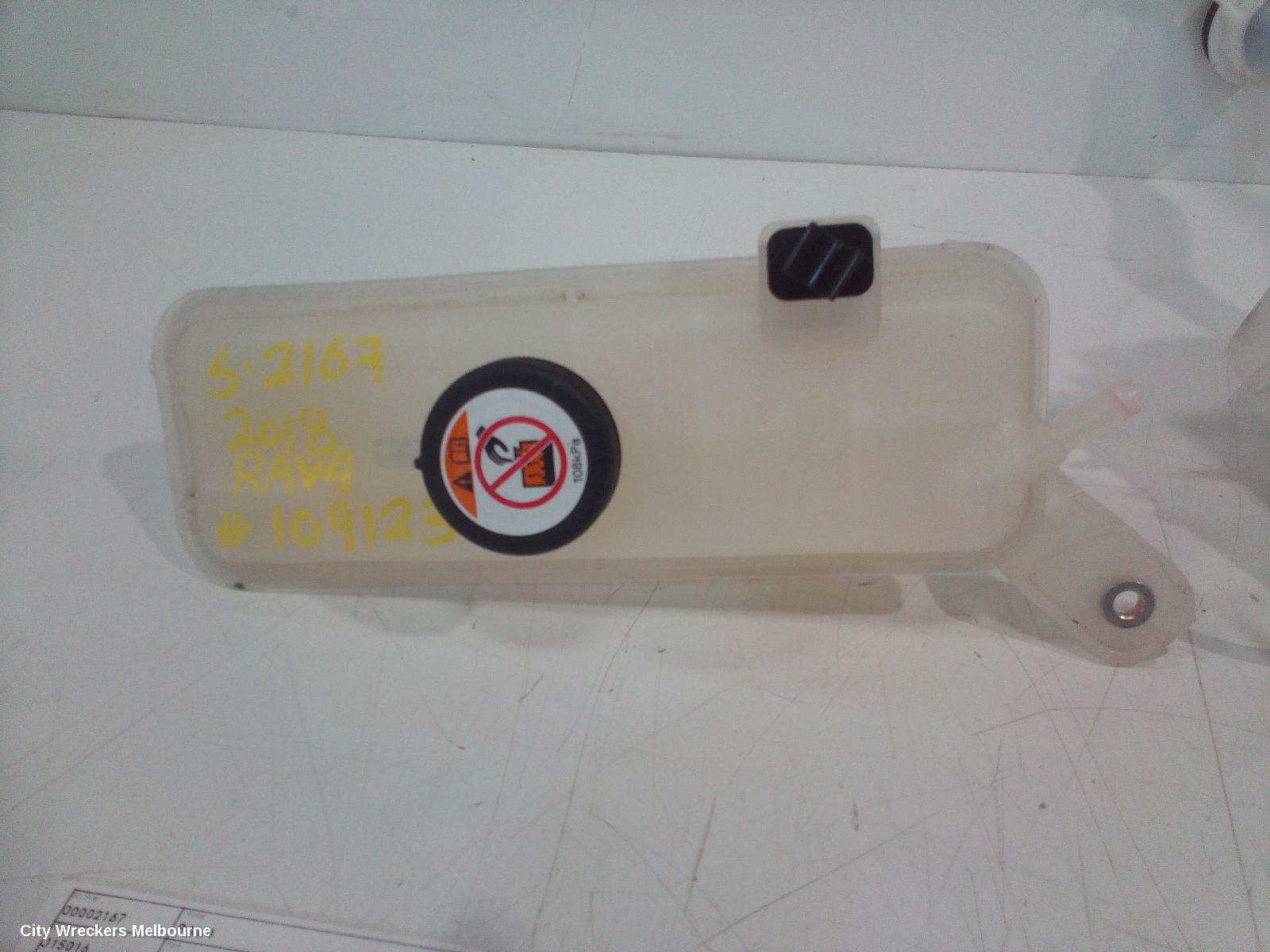 TOYOTA RAV4 OVERFLOW BOTTLE, XA40, PETROL, 12/2012 - 11/2018