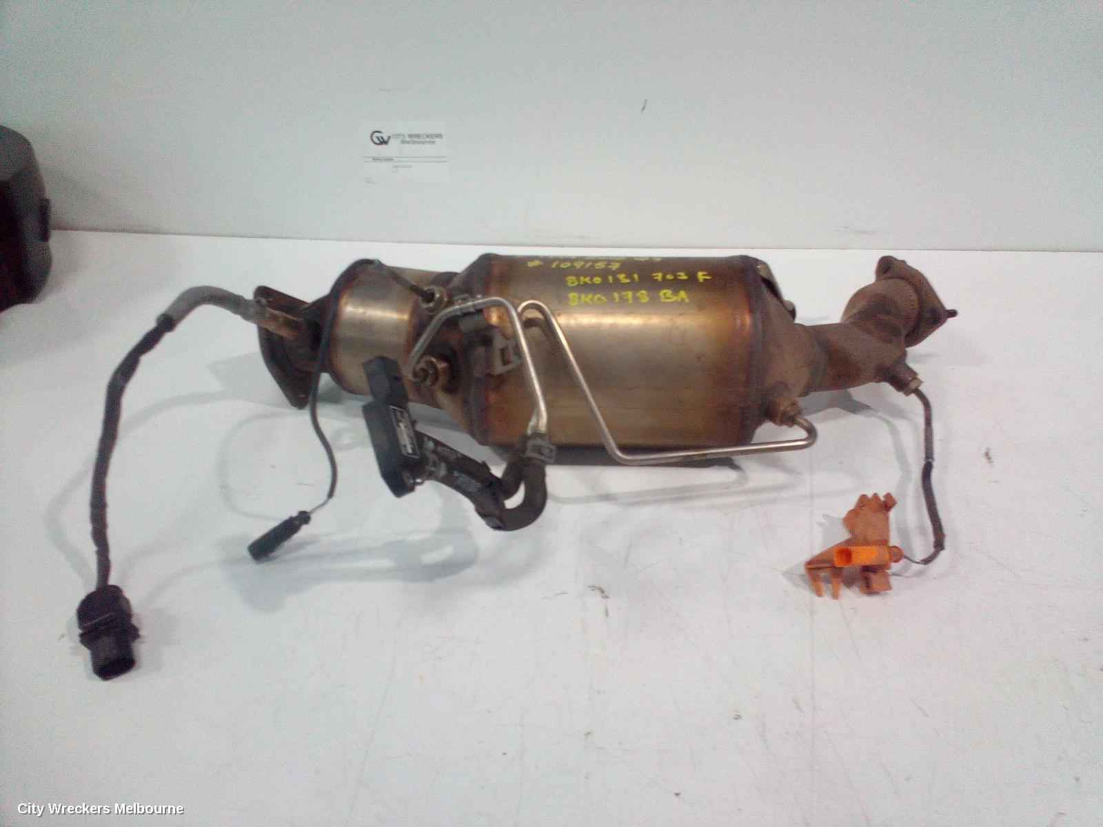 AUDI Q5 PARTICULATE FILTER/DPF, DIESEL, 2.0, CAHA CODE, 8R, 03/2009 - 10/2012