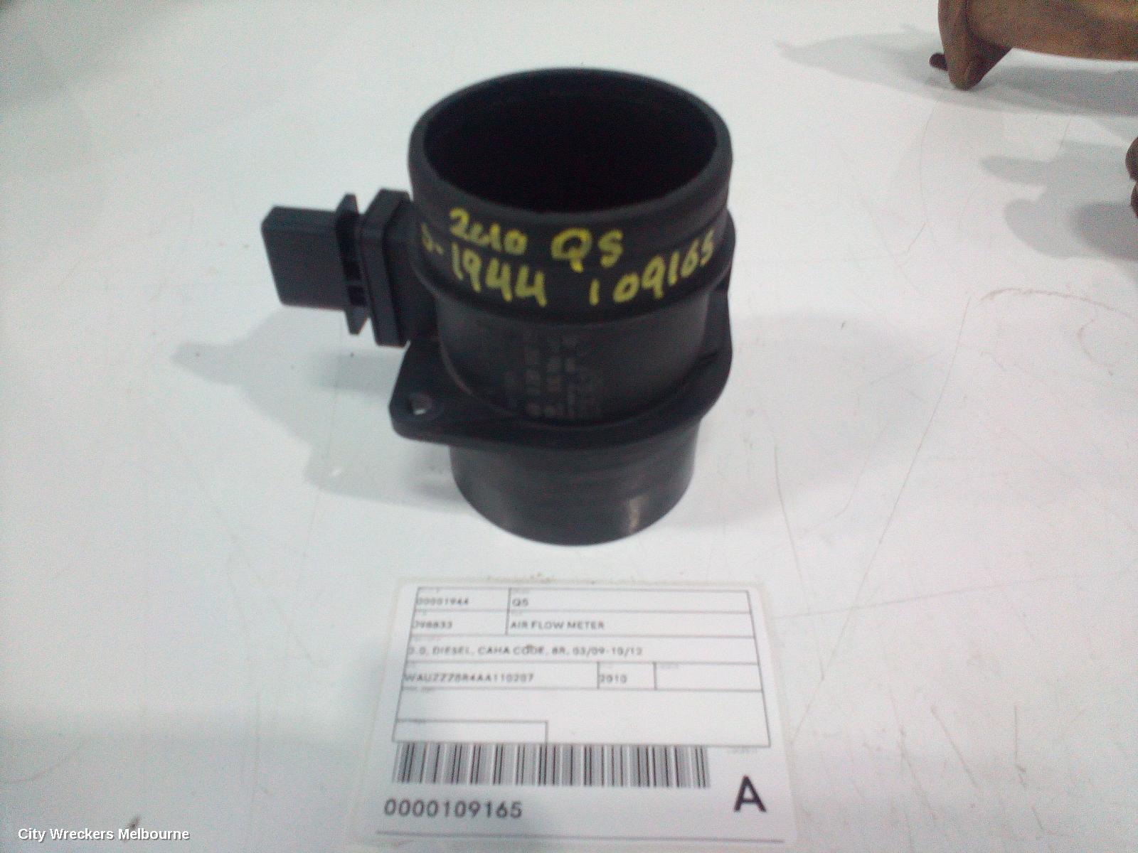 AUDI Q5 AIR FLOW METER, 2.0, DIESEL, CAHA CODE, 8R, 03/2009 - 10/2012