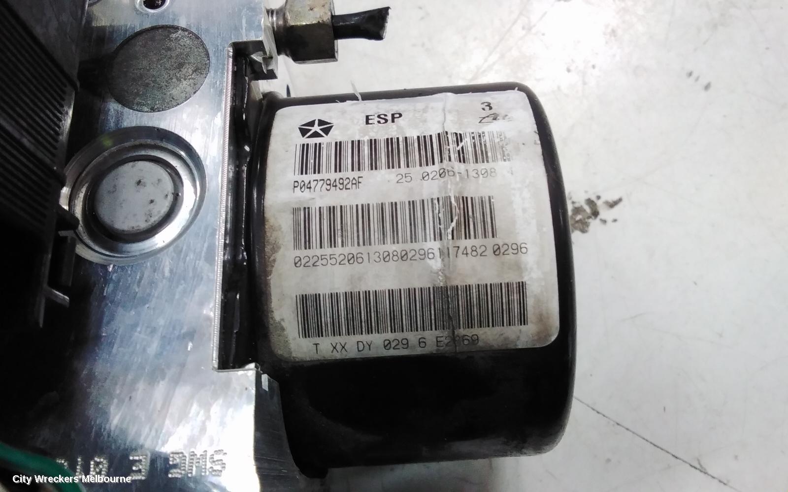 CHRYSLER 300C ABS PUMP/MODULATOR, P/N P04779492AF, 11/2005 - 12/2011