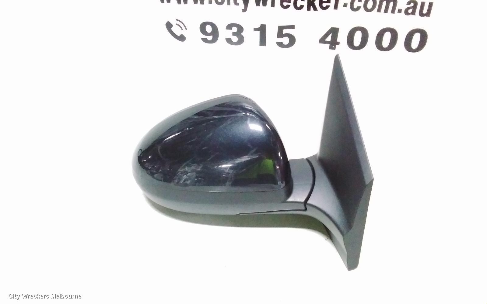 HOLDEN BARINA RIGHT DOOR MIRROR, TM, COLOUR CODED, 09/2011 - 12/2018