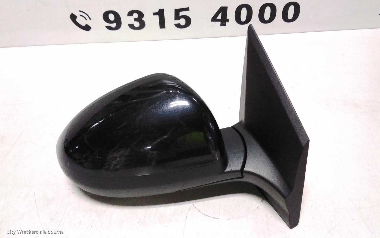 HOLDEN BARINA RIGHT DOOR MIRROR, TM, COLOUR CODED, 09/2011 - 12/2018