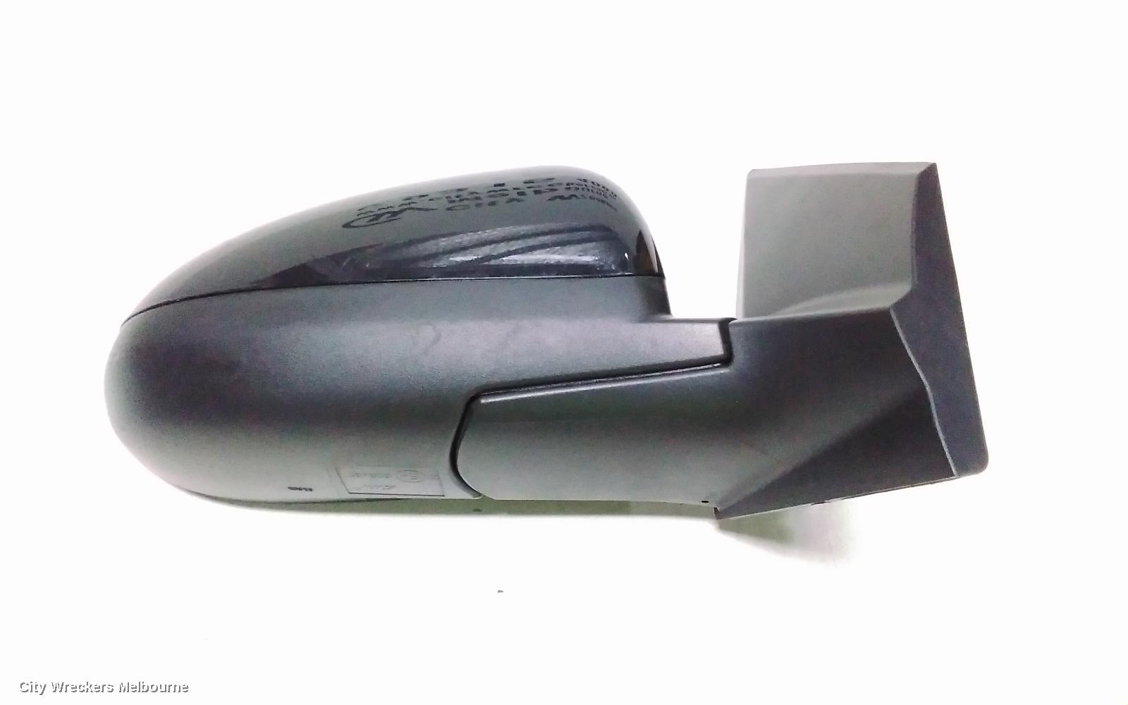 HOLDEN BARINA RIGHT DOOR MIRROR, TM, COLOUR CODED, 09/2011 - 12/2018