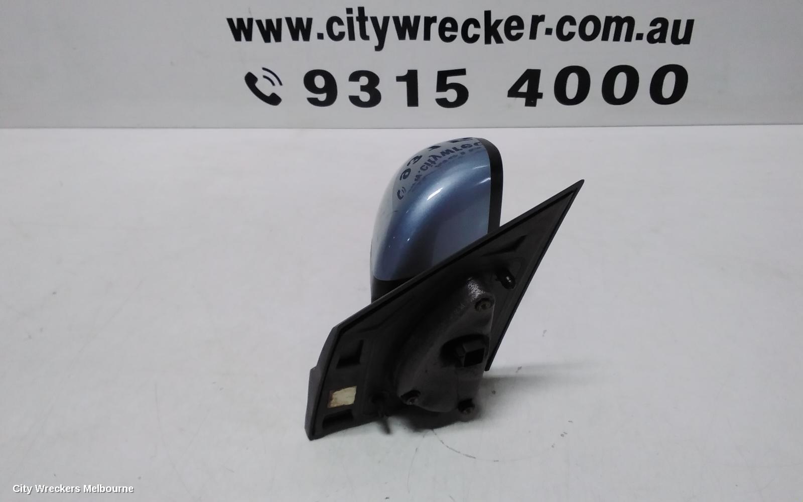 HOLDEN BARINA RIGHT DOOR MIRROR, TM, COLOUR CODED, 09/2011 - 12/2018