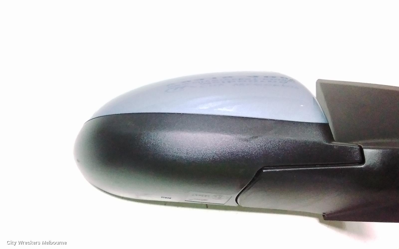 HOLDEN BARINA RIGHT DOOR MIRROR, TM, COLOUR CODED, 09/2011 - 12/2018