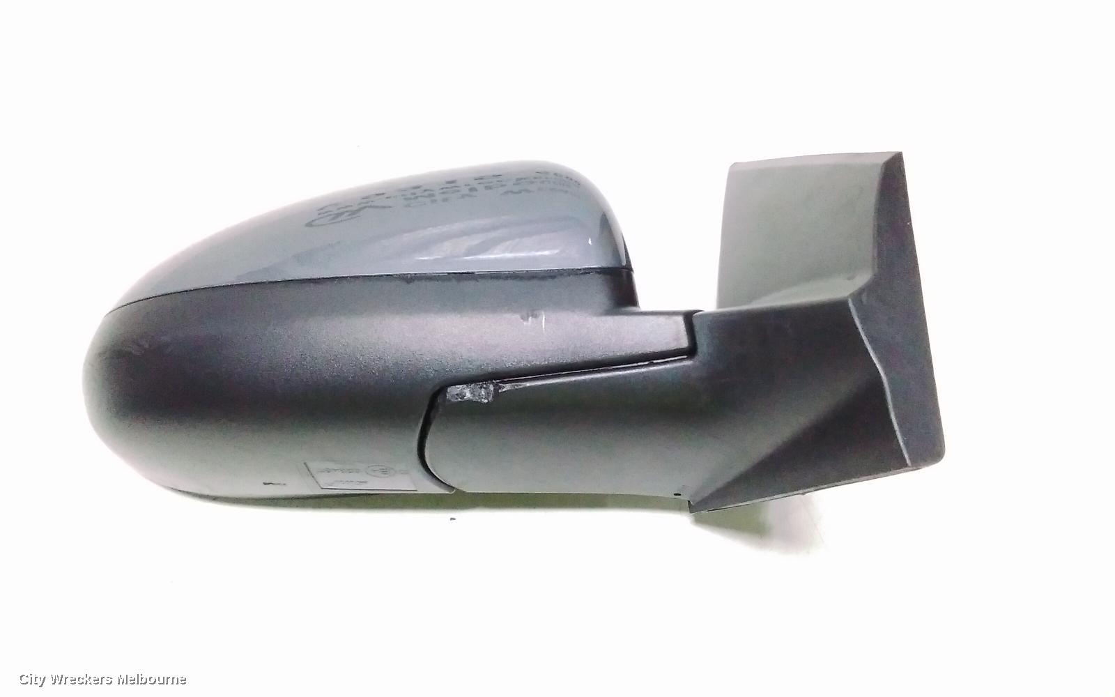HOLDEN BARINA RIGHT DOOR MIRROR, TM, COLOUR CODED, 09/2011 - 12/2018
