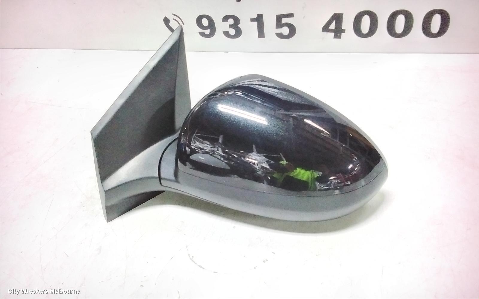 HOLDEN BARINA LEFT DOOR MIRROR, TM, COLOUR CODED, 09/2011 - 12/2018