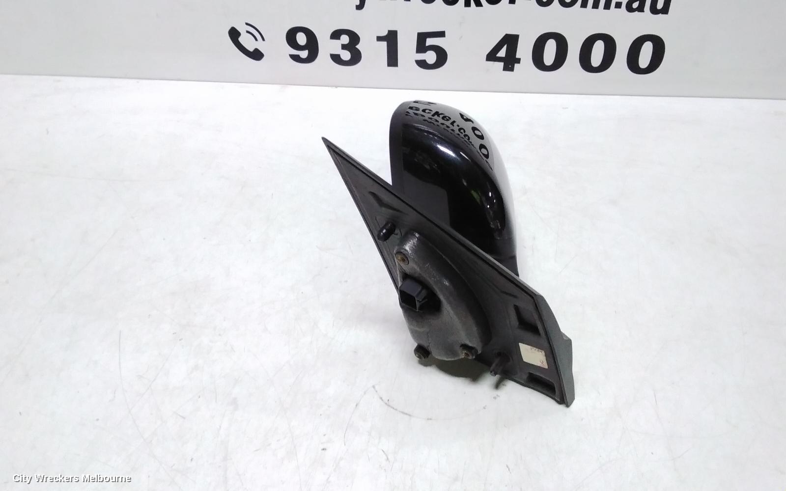 HOLDEN BARINA LEFT DOOR MIRROR, TM, COLOUR CODED, 09/2011 - 12/2018