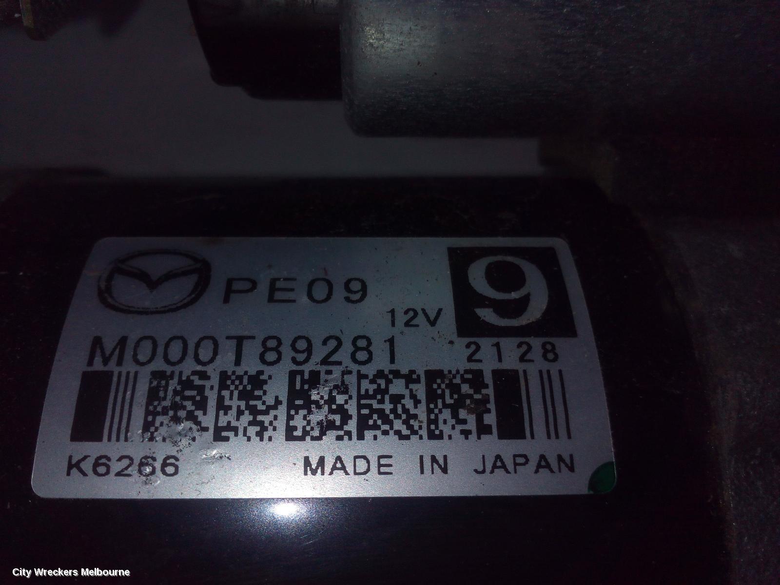 MAZDA CX30 STARTER, PETROL, 2.5, PY, DM, 10/2019 ONWARDS