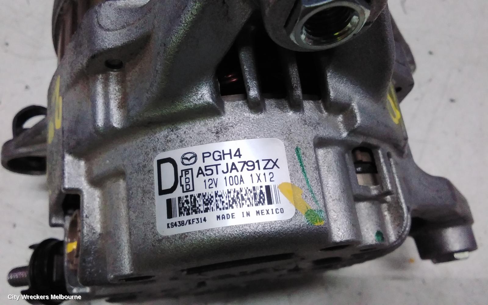 MAZDA CX30 ALTERNATOR, PETROL, 2.5, PY, DM, 10/2019 ONWARDS