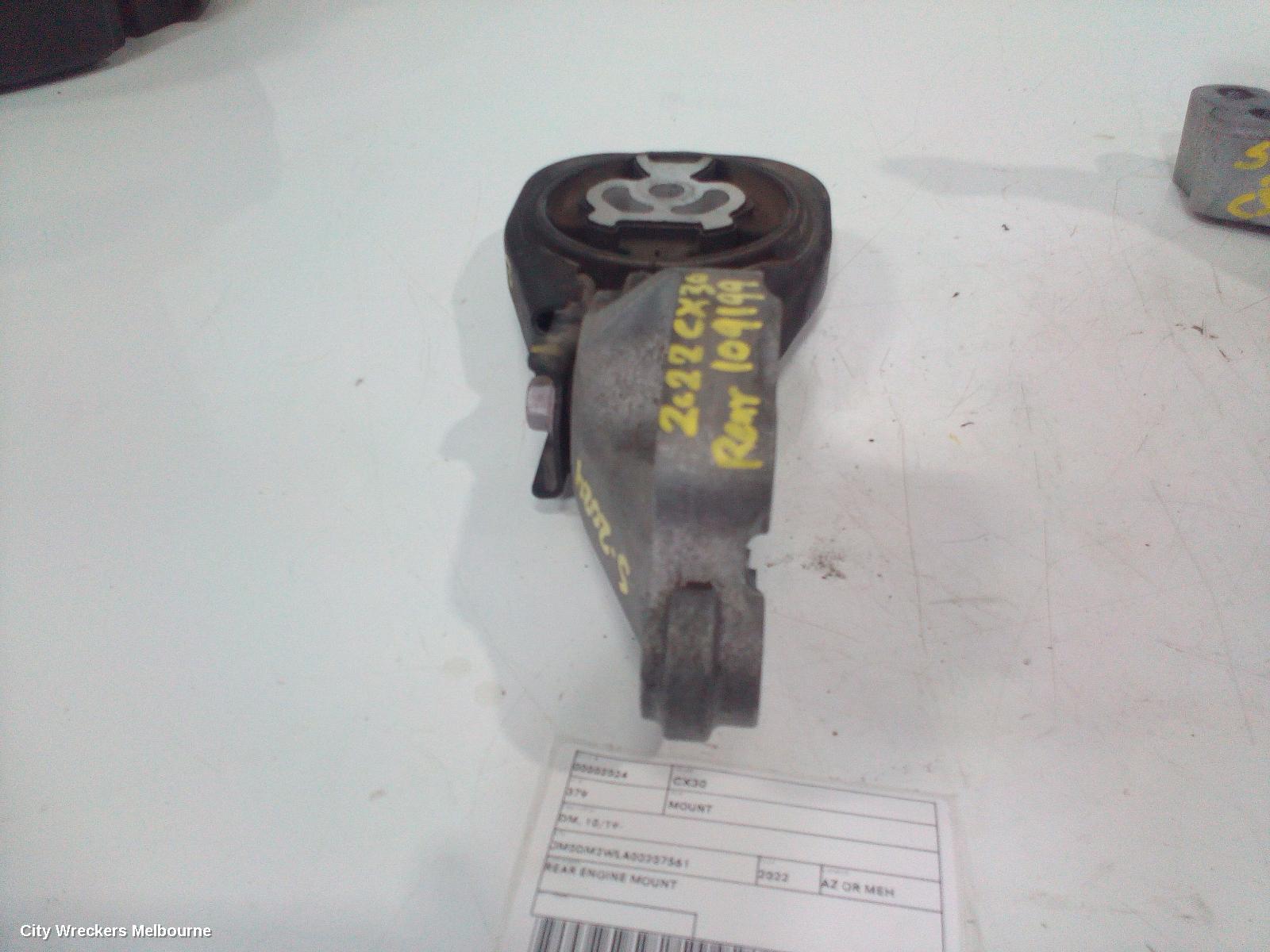 MAZDA CX30 MOUNT, DM, 10/2019 ONWARDS