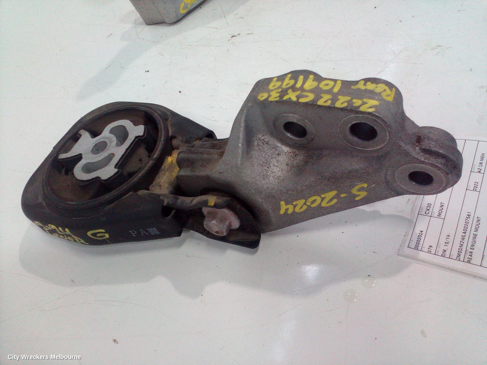 MAZDA CX30 MOUNT, DM, 10/2019 ONWARDS