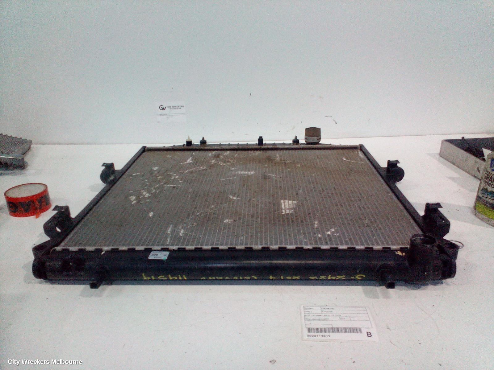 HOLDEN COLORADO RADIATOR, AUTO, 2.8, DIESEL, RG, 01/2012 - 12/2020