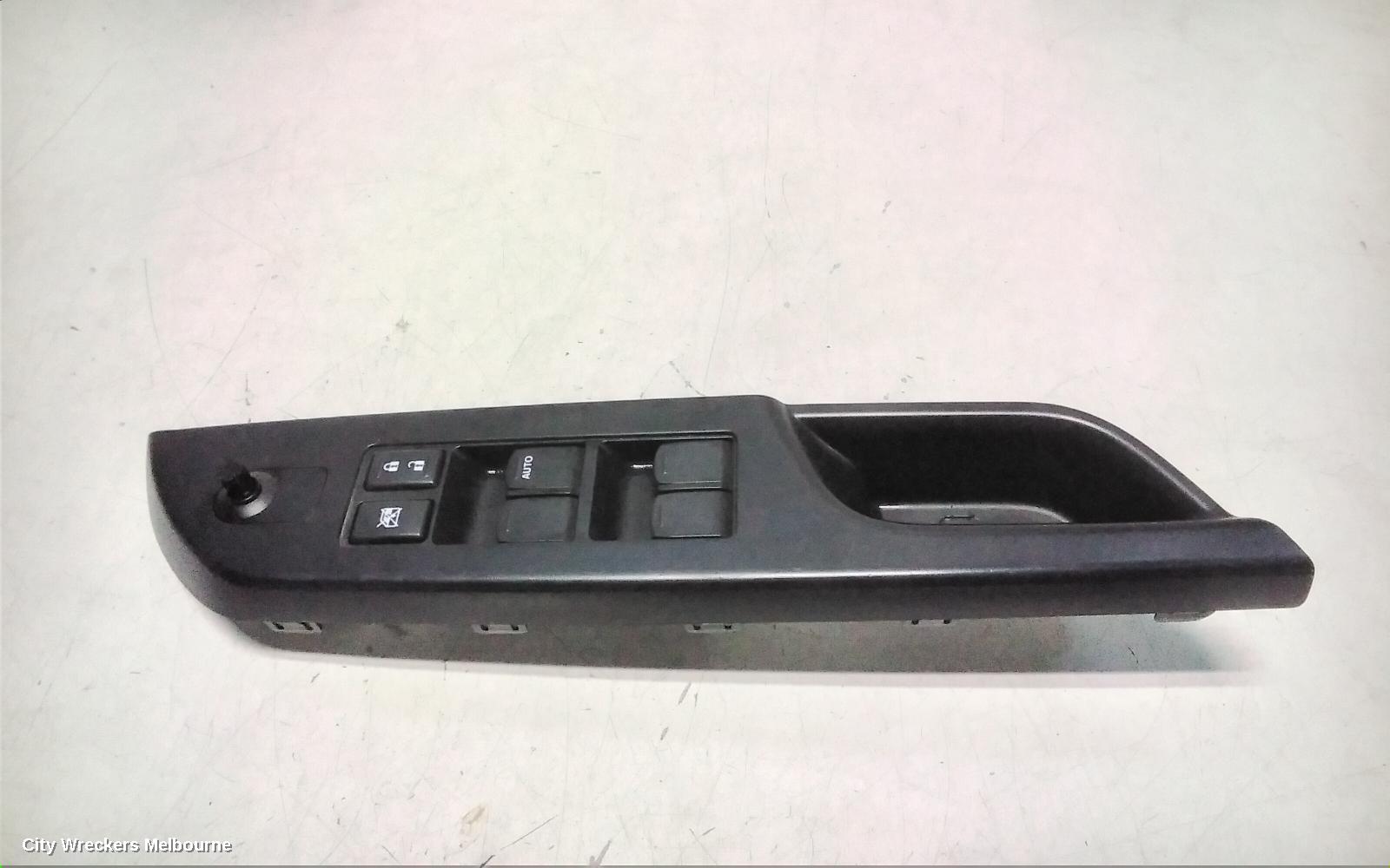 SUZUKI SWIFT PWR DR WIND SWITCH, RH FRONT (MASTER SWITCH), FZ, 18 PIN TYPE, 08/2010 - 03/2017