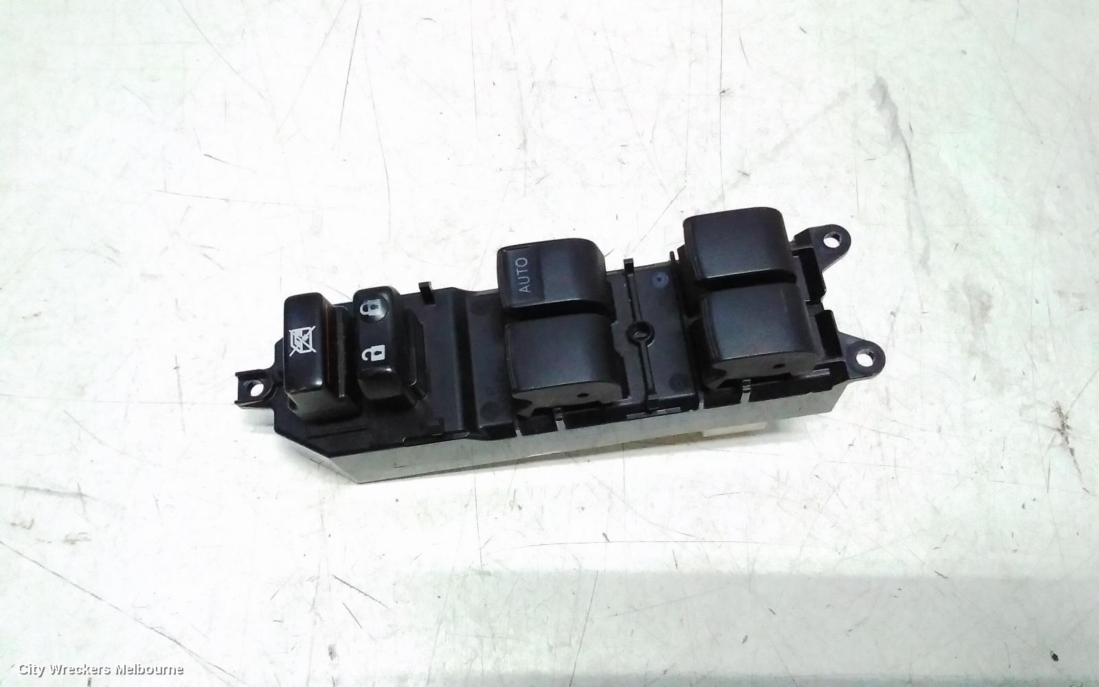 TOYOTA CAMRY PWR DR WIND SWITCH, RH FRONT (MASTER SWITCH), ACV40, 06/2006 - 11/2011