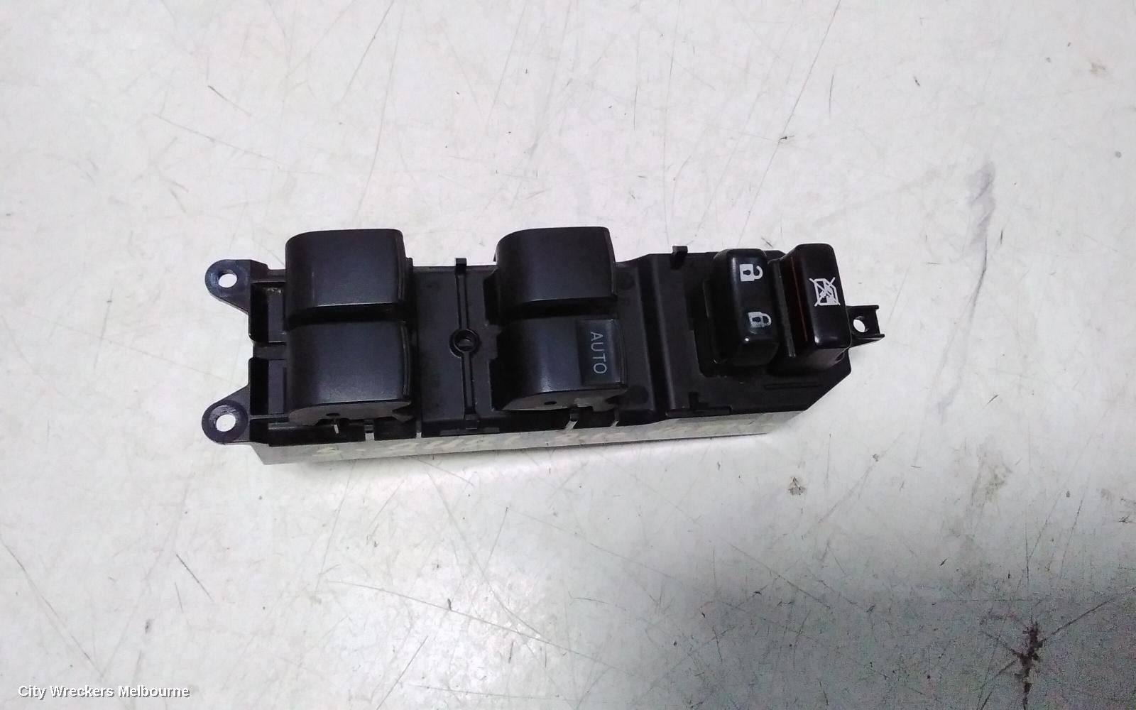 TOYOTA CAMRY PWR DR WIND SWITCH, RH FRONT (MASTER SWITCH), ACV40, 06/2006 - 11/2011