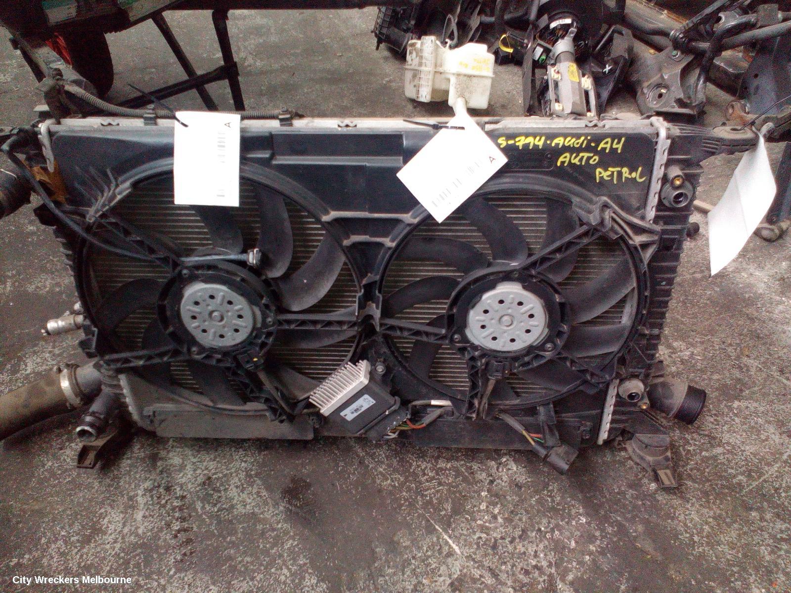AUDI A4 FAN, DUAL FAN ASSY, 1.8, PETROL, 400W/200W, B8 8K, 02/2008 - 09/2015