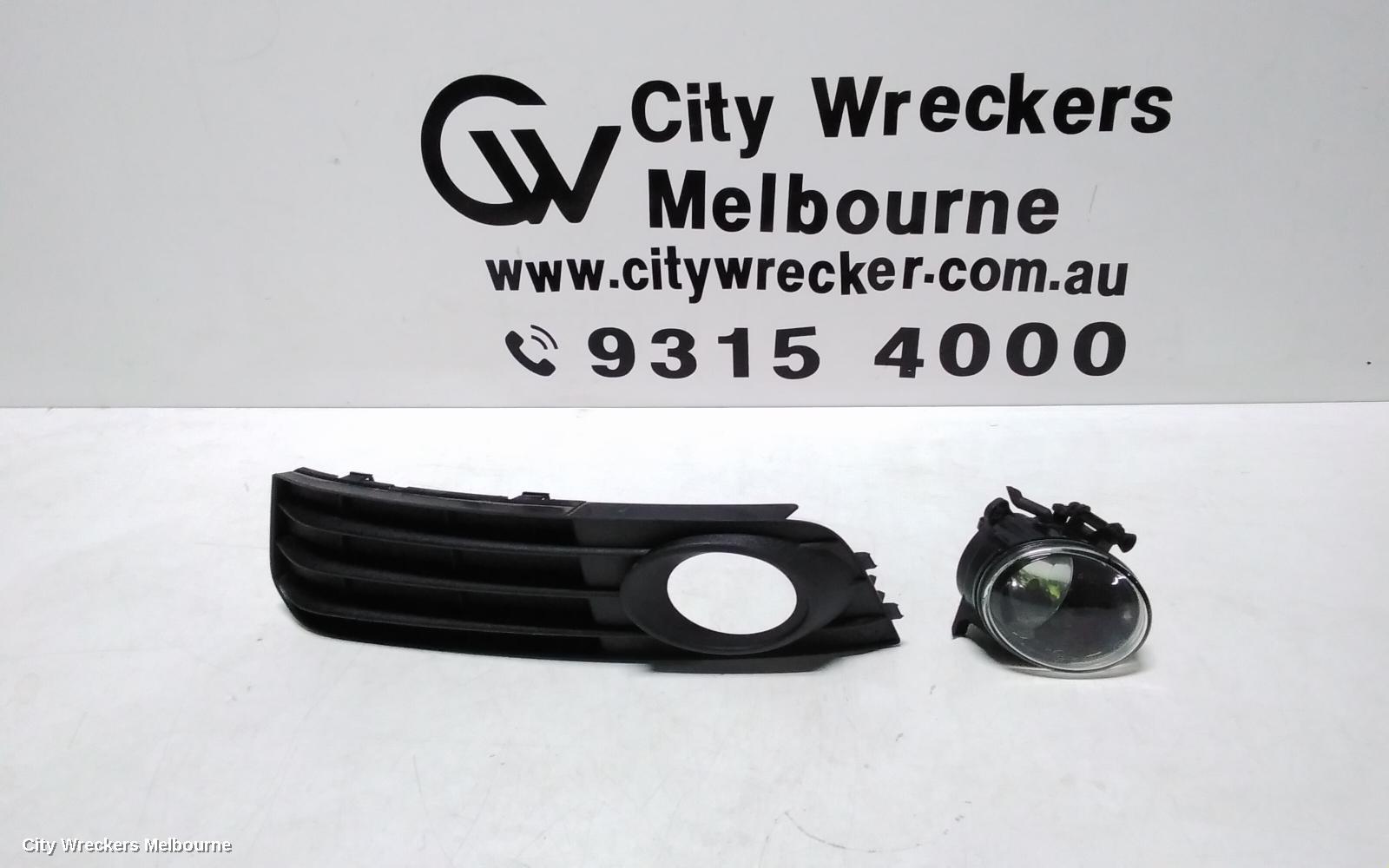 AUDI A4 LEFT INDICATOR/FOG/SIDE, BUMPER FOGLAMP, B8 8K, 02/2008 - 01/2012