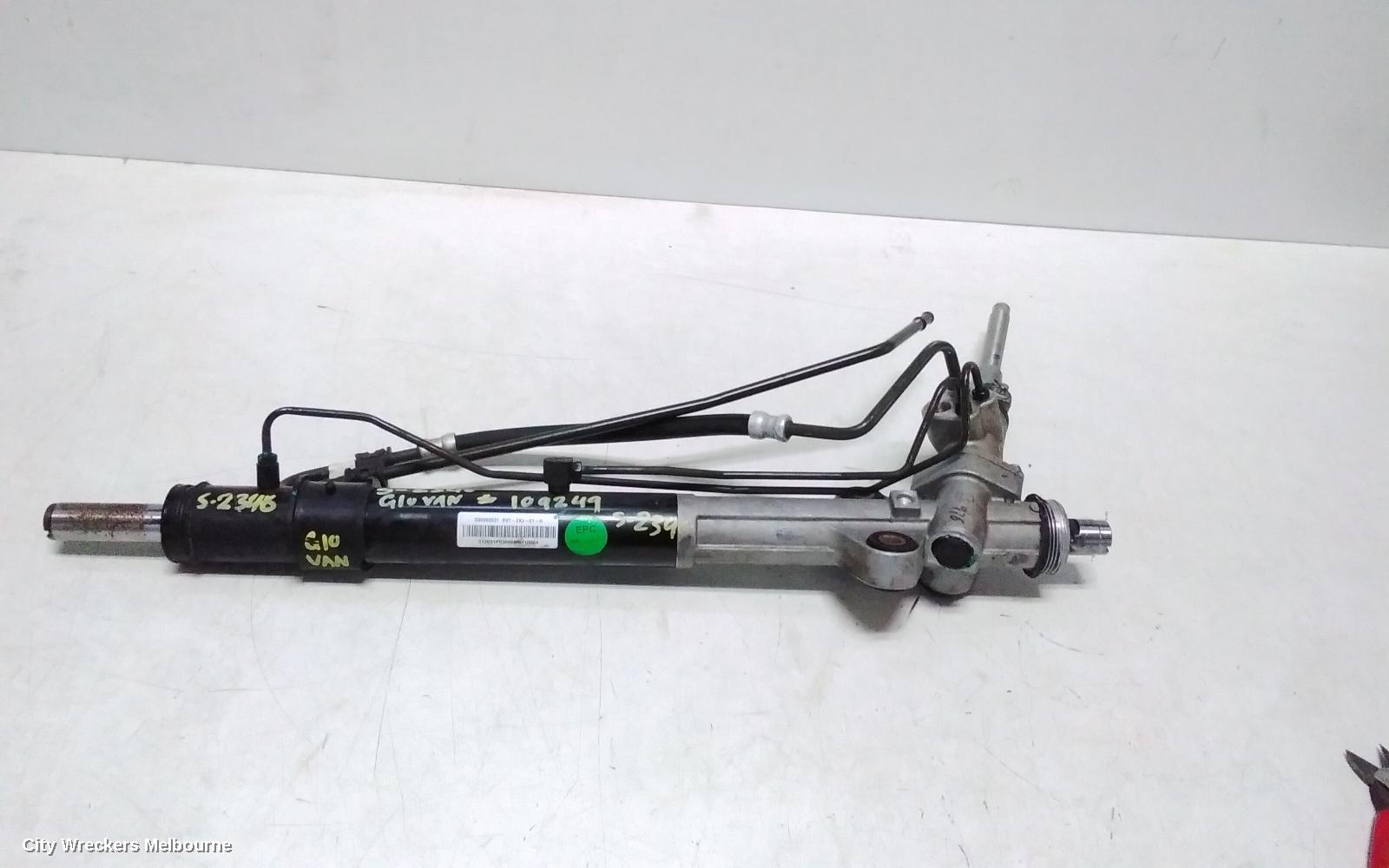 LDV G10 STEERING BOX/RACK, SV7A/SV7C, WAGON/VAN, 04/2015 ONWARDS