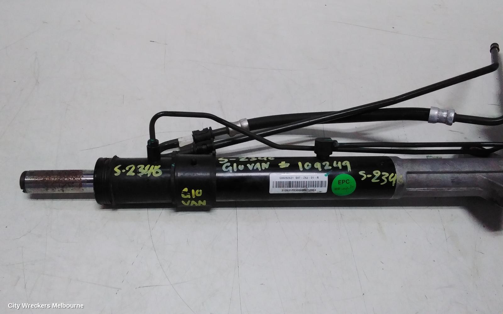 LDV G10 STEERING BOX/RACK, SV7A/SV7C, WAGON/VAN, 04/2015 ONWARDS