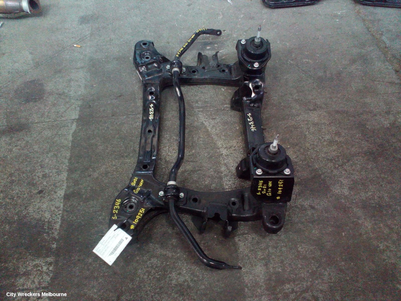 LDV G10 FRT XMEMBER/CRADLE, SV7A/SV7C, 2.0, PETROL, ENGINE CROSSMEMBER, WAGON/VAN, 04/2015 ONWARDS
