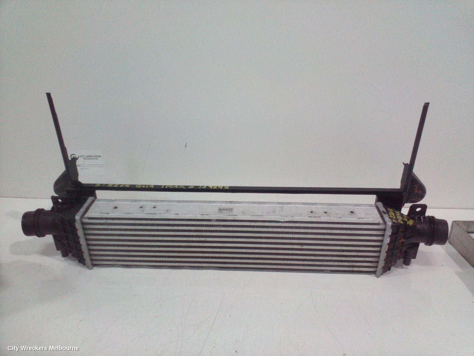 HOLDEN TRAX INTERCOOLER, PETROL, 1.4, TJ SERIES, 08/2014 - 12/2020