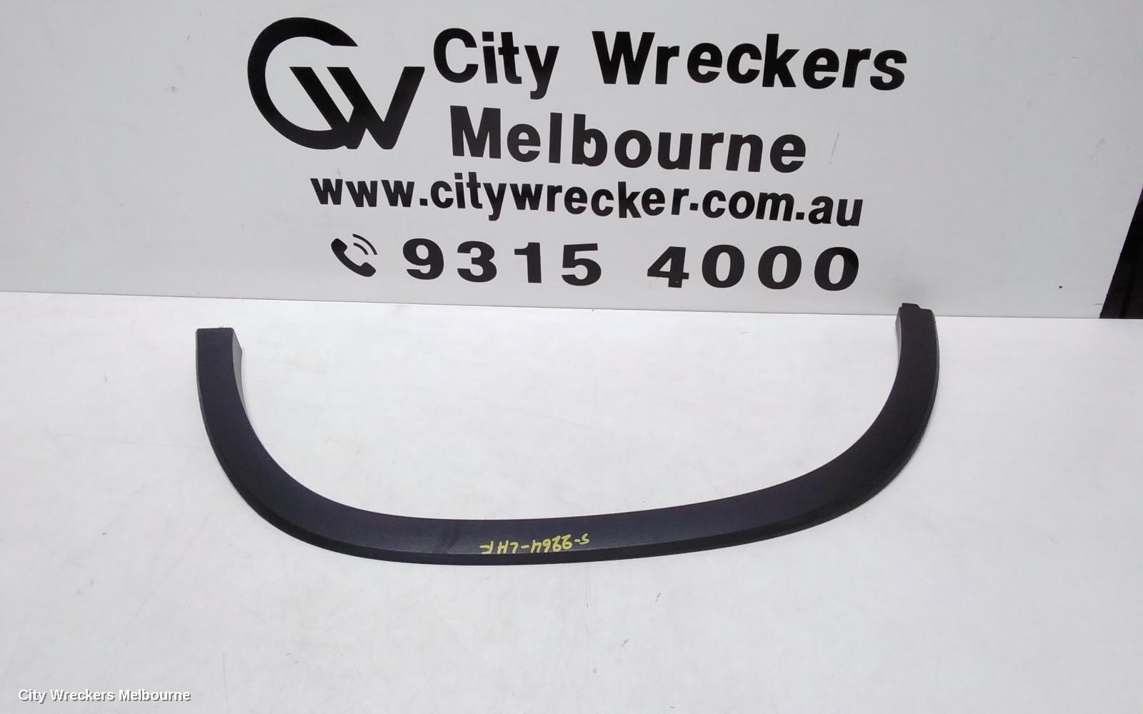 HOLDEN TRAX WHEEL ARCH FLARE, LH FRONT, TJ SERIES, 10/2016 - 12/2020