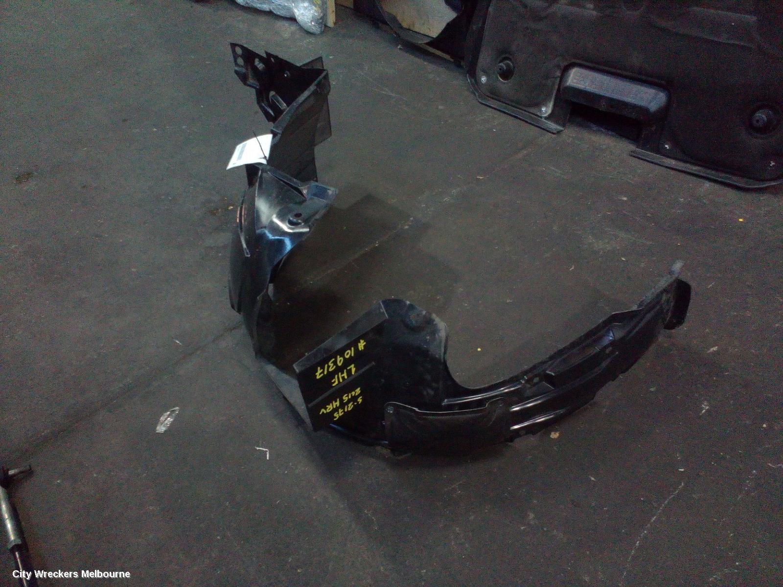 HONDA HRV LEFT GUARD LINER, RU, 12/2014 - 10/2021