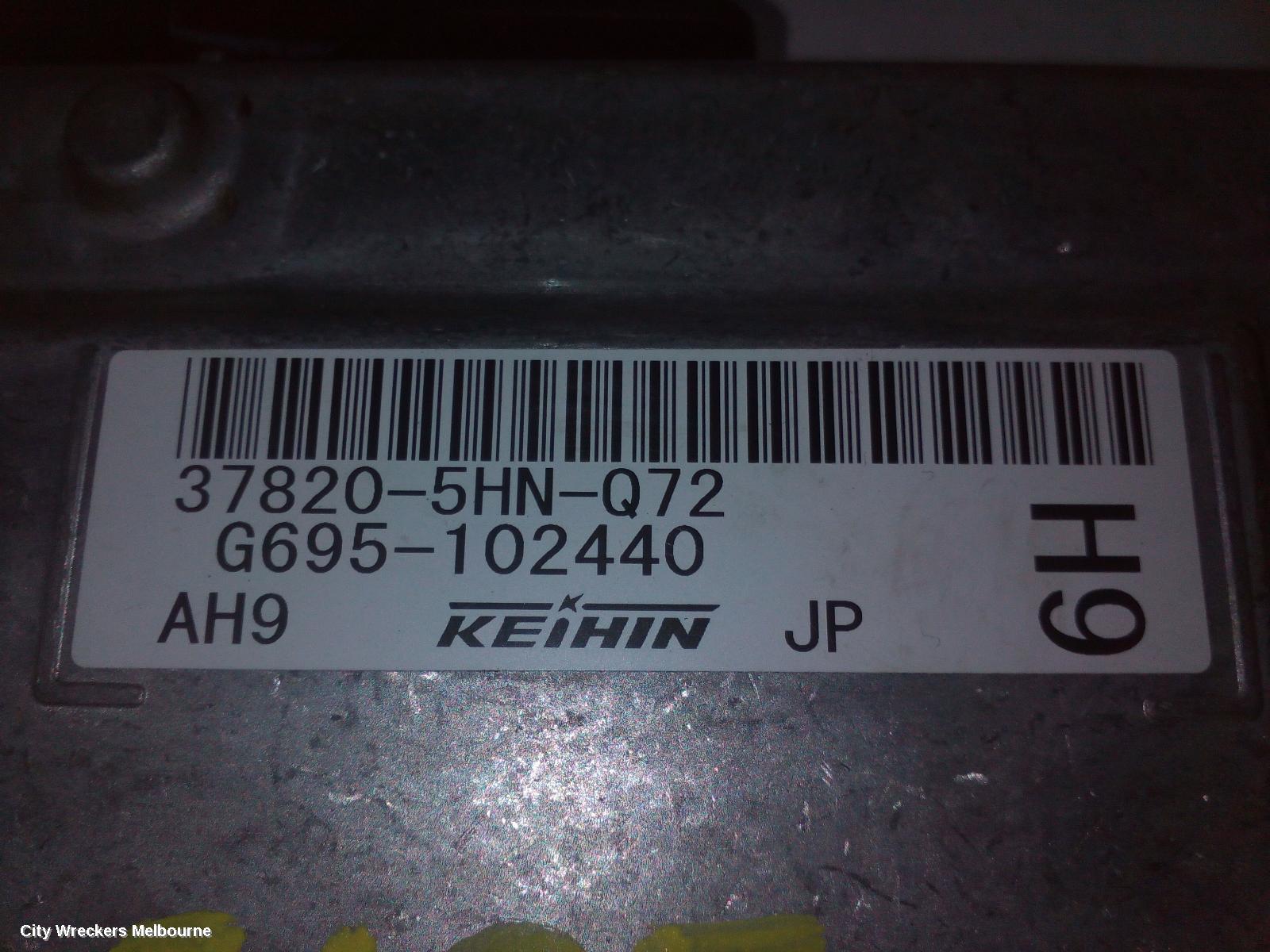 HONDA HRV ECU, ENGINE ECU, 1.8, PETROL, ECU ONLY, RU5, 12/2014 - 10/2021
