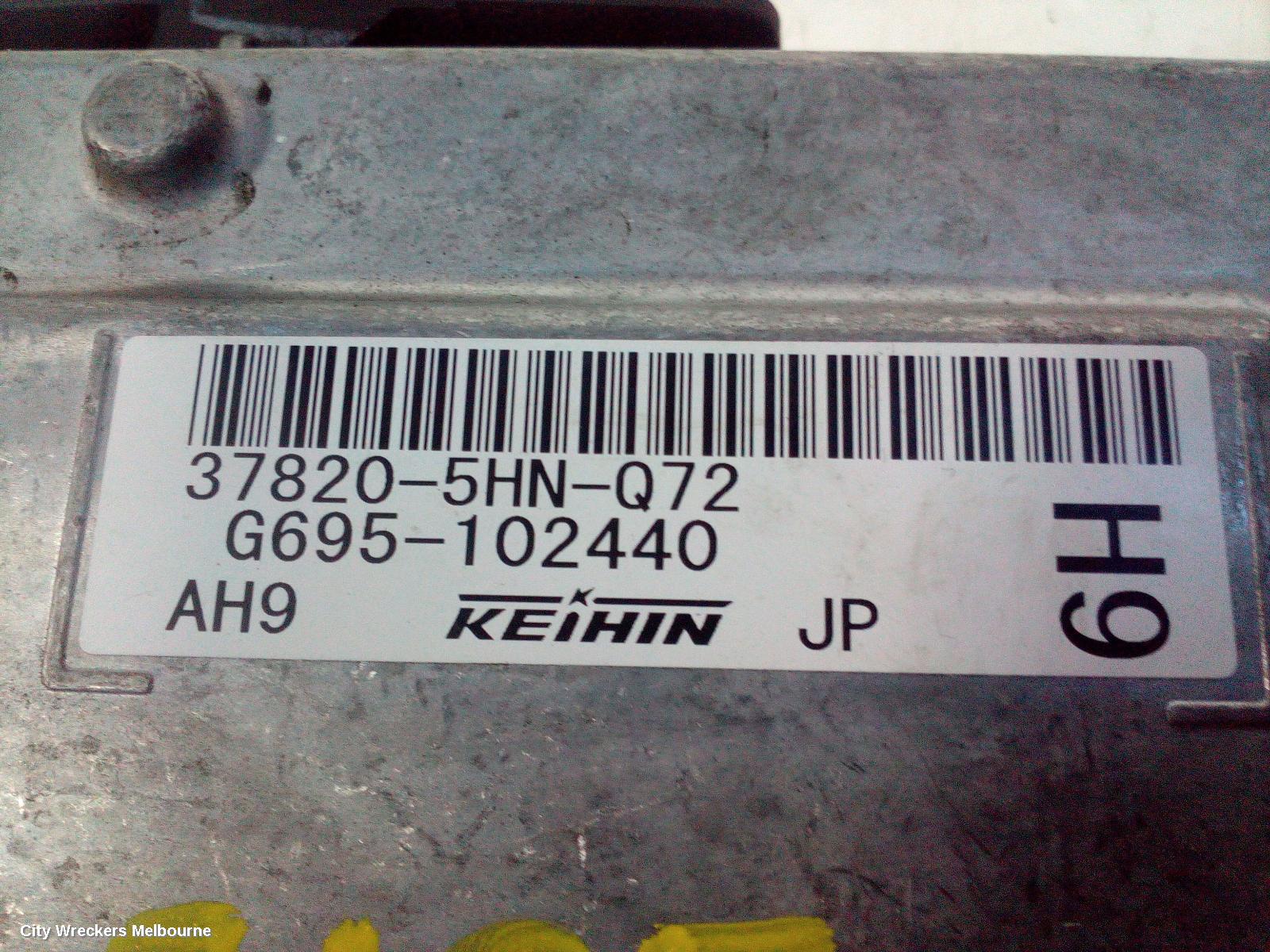 HONDA HRV ECU, ENGINE ECU, 1.8, PETROL, ECU ONLY, RU5, 12/2014 - 10/2021