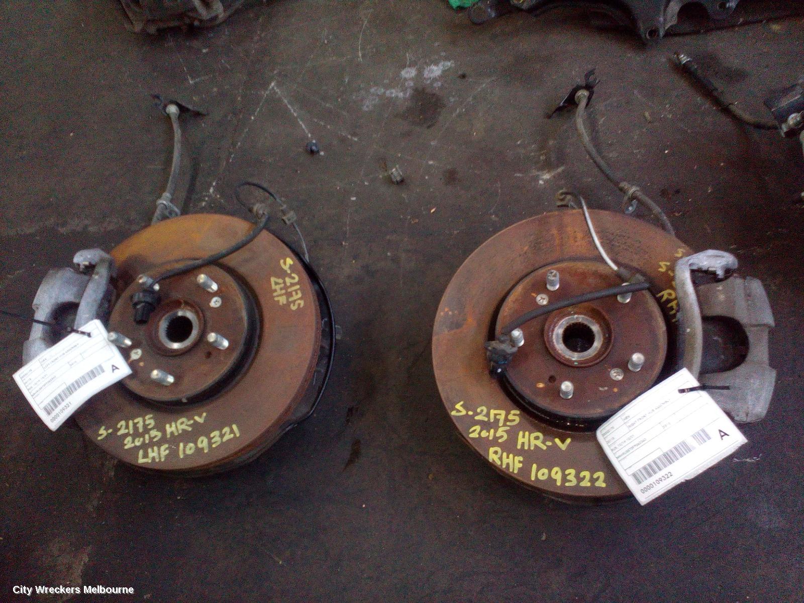 HONDA HRV RIGHT FRONT HUB ASSEMBLY, RU, 12/2014 - 10/2021