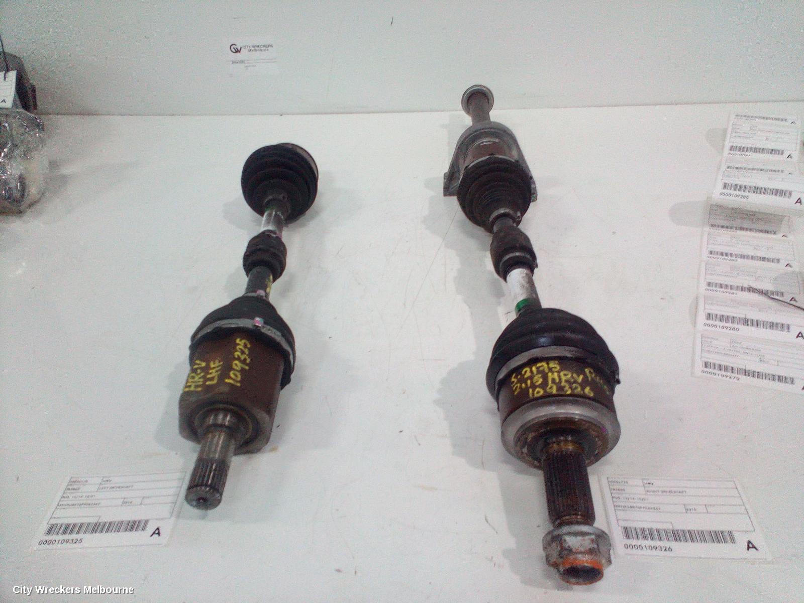HONDA HRV RIGHT DRIVESHAFT, RU, 12/2014 - 10/2021