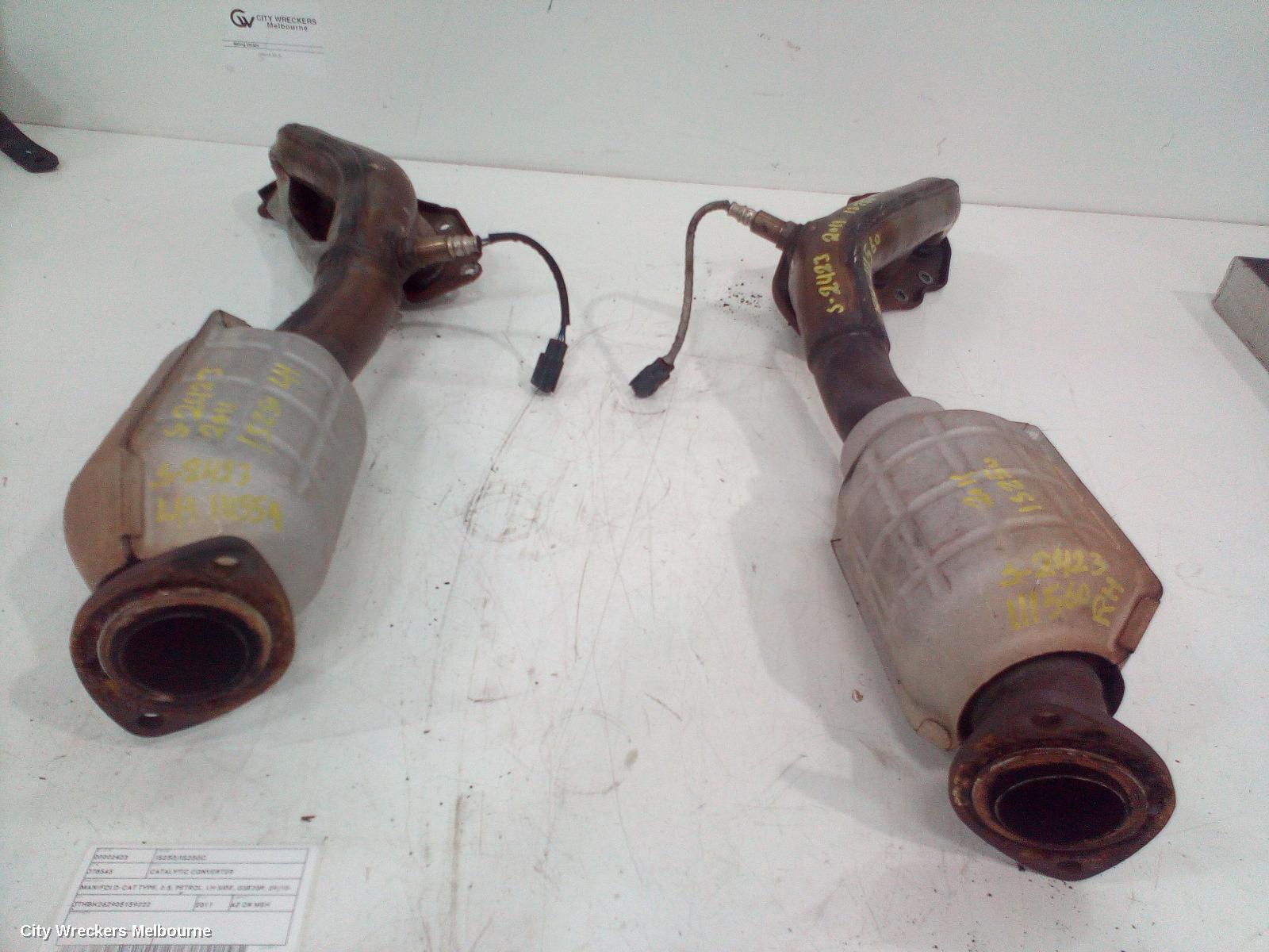 LEXUS IS250/IS250C CATALYTIC CONVERTER, MANIFOLD-CAT TYPE, 2.5, PETROL, LH SIDE, GSE20R, 09/2010 - 12/2014